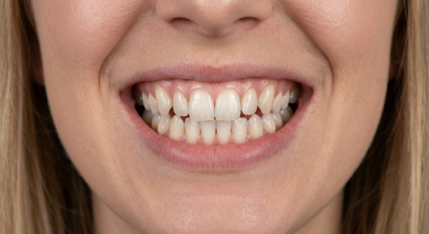 Before Invisalign® clear aligners